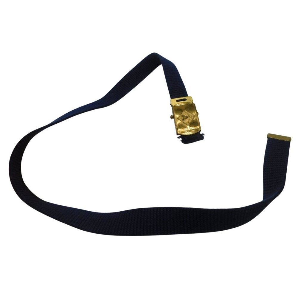 Vintage Boy Cub Scouts Accessories Blue Hat Cap Belts Neckerchief 1960s - Picture 4 of 12